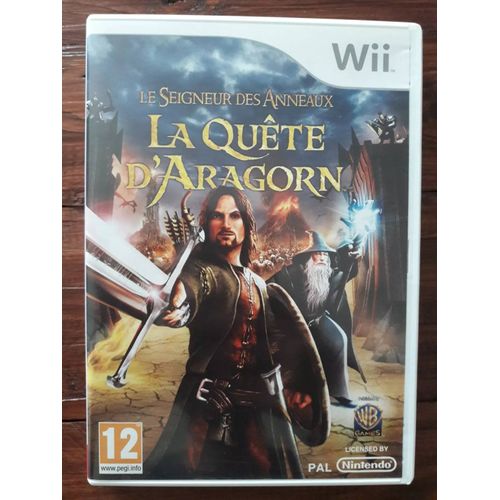 Jeu Vidéo Le Seigneur Des Anneaux - La Quête D'aragorn Fr - Wii/ M4