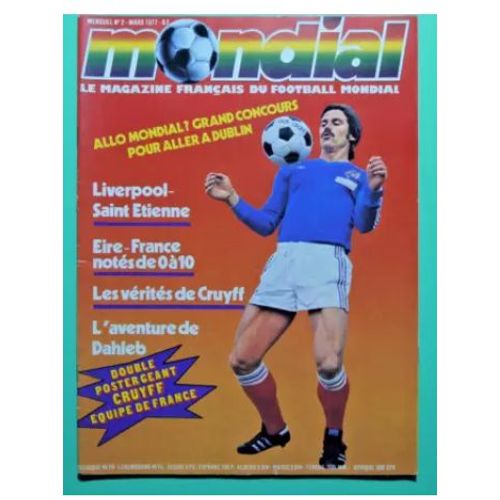 Mondial Magazine Football Rare Le Numero 2