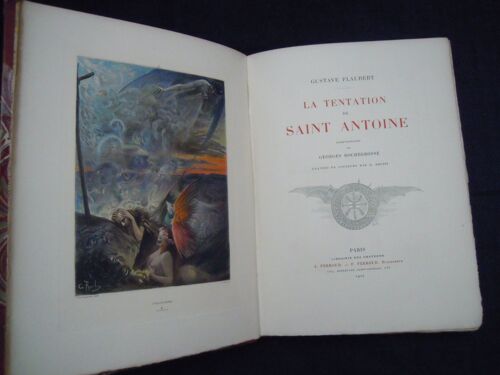 La Tentation De Saint Antoine, Compositions De Georges Rochegrosse, Gravées En Couleurs Par E. Decisy