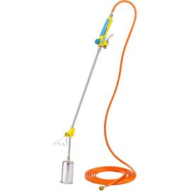 ASFASFq-GLORIA Thermoflamm bio Professional PLUS ¿ Désherbeur thermique à gaz avec tuyau 5m | Désherbant sans produits chimiques | Pour jardin, allées & terrasses | Confort sans se pencher | Flamme 1