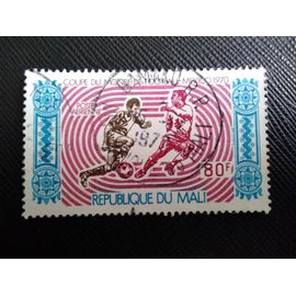 Timbre Mali Yt 101 Coupe Du Monde De Football , Mexique - Joueurs De Football 1970 (020309 )