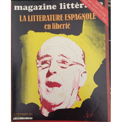 Magazine Littéraire . N°170 De Mars 1981