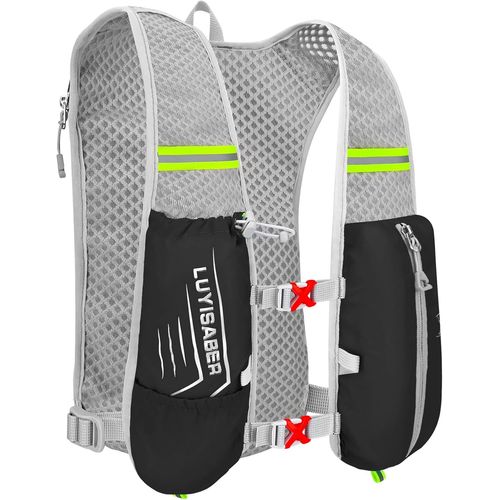 Sac À Dos D'hydratation - Gilet Hydratation Running - Adapté Cyclisme,Course À Pied Et Autres Sports De Plein Air - Noir