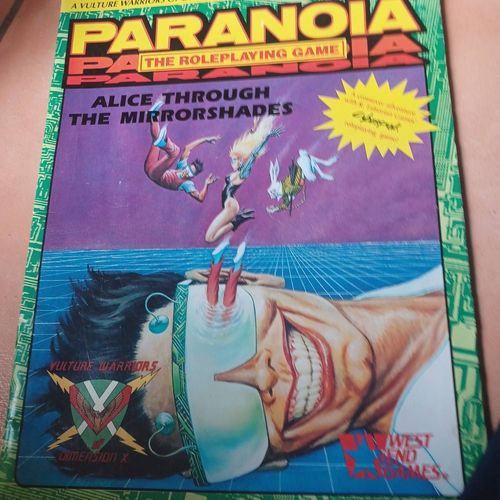 Paranoia The Roleplaying Game Alice Through The Mirrorshades