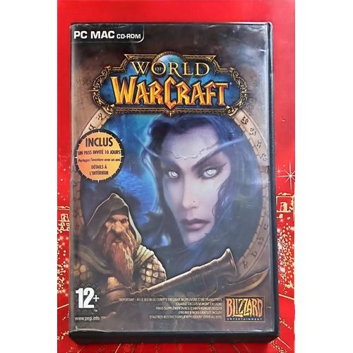World Of Warcraft / Jeu Pc Mac Cd-Rom / Avec Manuel De Jeu/ 58/M4