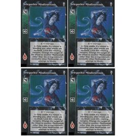 Telepathic Misdirection X4 - Fifth Edition Vampire The Eternal Struggle
