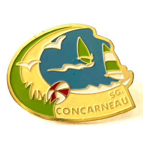 Pins Ville Concarneau 29 Finistere / Signé Fraisse