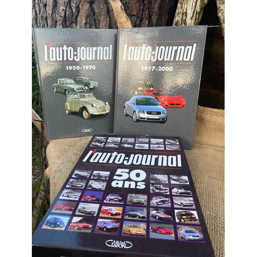 L'auto Journal 50 Ans D'histoire Automobile En 2 Tomes.