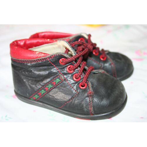 Chaussures Cuir, Semelle Spéciale Bébé, Pointure 20