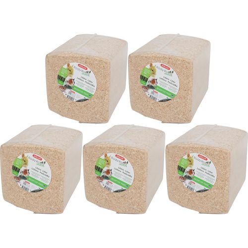 Litière Lapin Bois Copeaux De Pin 165l Lot De 5