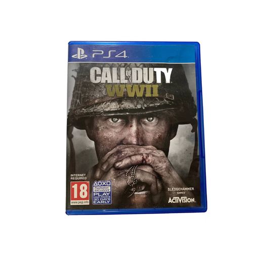 Call Of Duty Ww2 Wwii Ps4 Playstation 2017 Action Shooter/ 58/M4