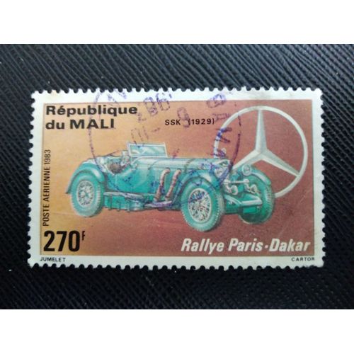 Timbre Mali Yt Pa 475 Mercedes Ssk (1929) 1983 (020309 )