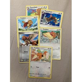 (1250) 4x Piafabec + 2x Rapasdepic (Pokemon)
