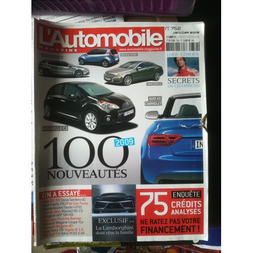 L'automobile Magazine 752