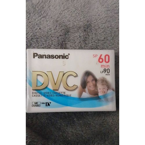 Cassette vidéo numérique DVC 60min/90min Panasonic