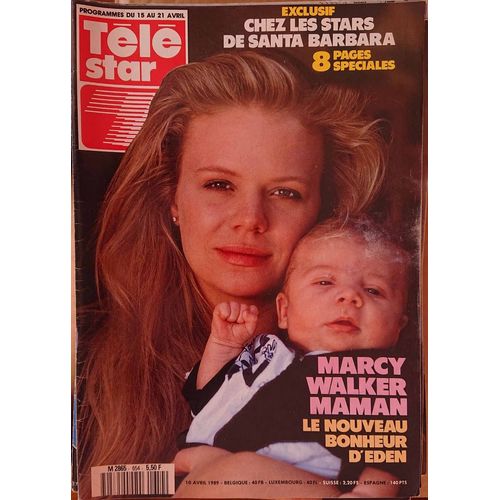 Télé Star N° 654 - 1989 - Marcy Walker