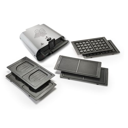 Gaufrier Senya Multi Waffles 3-en-1 : Gaufres, Croques Monsieur, Gaufrettes Maison