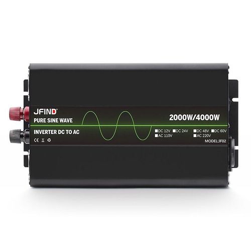 Convertisseur De Voiture 2000w À Onde Sinusoïdale Pure 12v À 220v Standard Européen Pour La Maison Convertisseur Haute Puissance