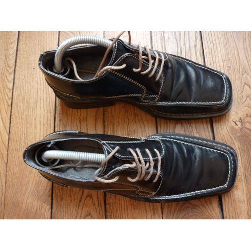 Chaussures Derbies Fermées Lacets San Marina Noires