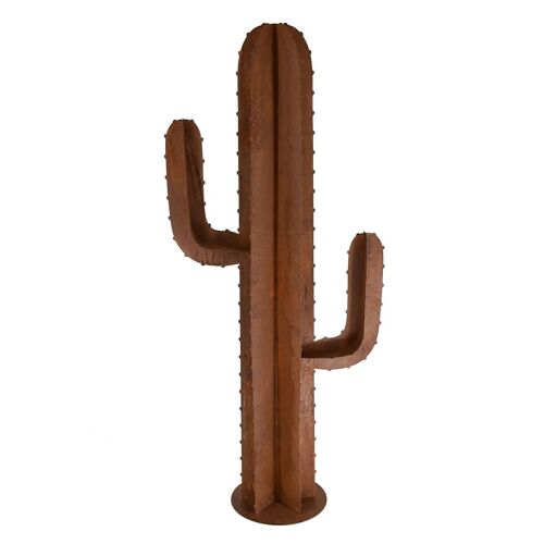 ORIGEN Home Decor Figura Cactus Adorno Varios | Figura Marrón - 120x50x25cm