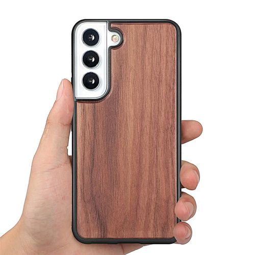 Coque En Bois Pour Samsung Galaxy A17 (4g & 5g) Noyer