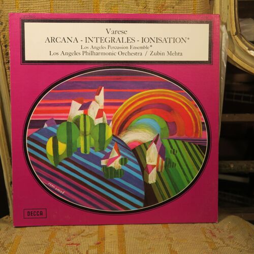 Varese Arcana - Integrales - Ionisation Los Angeles Percussion Ensemble Zubin Mehta