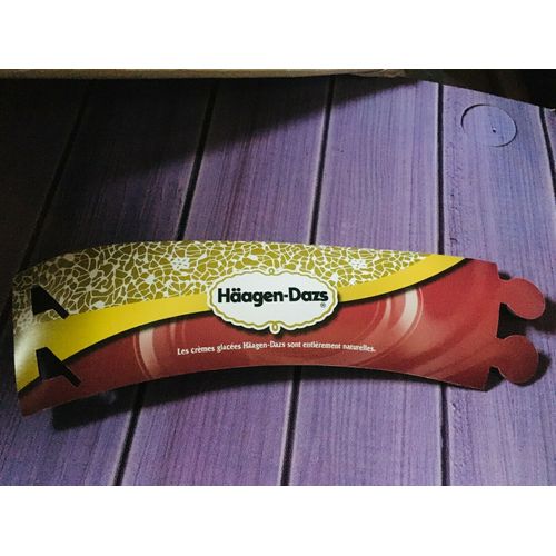 6 Protege Pots De Glace Haagen Dazs Isoherme - Neufs