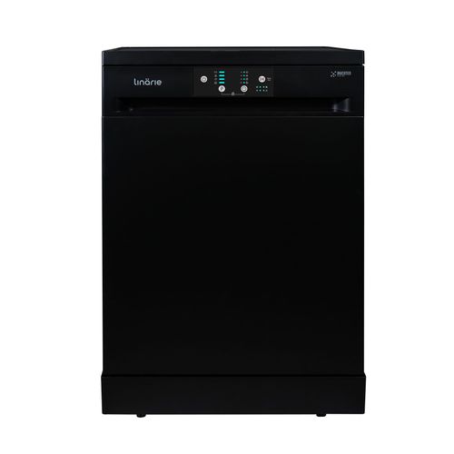 Lave-Vaisselle Linarie Limas LFDW1446DFSB 14 couverts 46dB Noir Pose libre