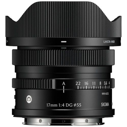 Sigma Contemporary 17mm F4 DG for Leica L, Noir