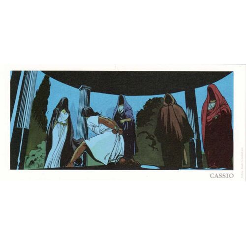 [ Ex-Libris / Lithographie / Tiré À Part ] " Cassio " ( Deisberg - Reculé / Le Lombard, 2007 )