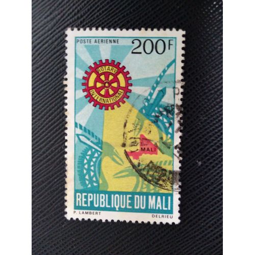Timbre Mali Yt Pa 103 Rotary International 1970 (020309 )