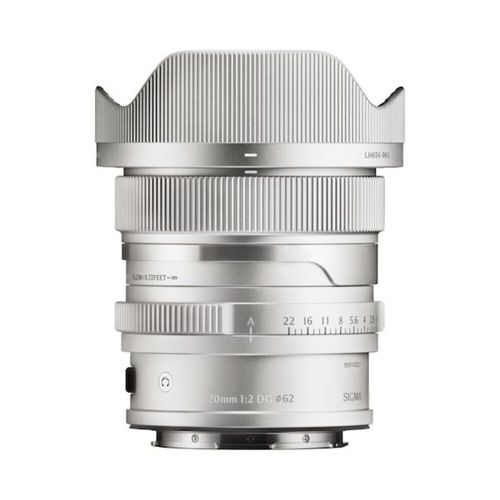 Sigma Contemporary 20mm F2 DG for Leica L, Argent