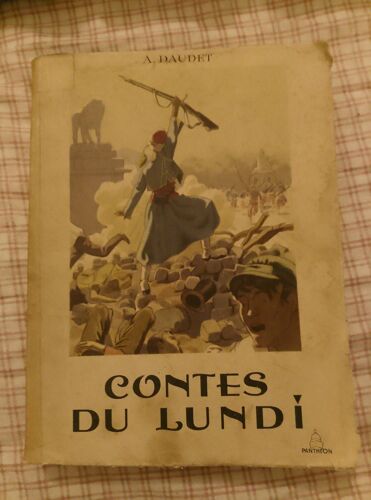 Livre Broché De 1949: Contes Du Lundi De Alphonse Daudet.