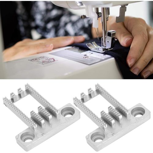 Griffe d'entraînement pour, Accessoires de Machine à Coudre, pour 1408/1409/2250/2263/2273/8280/1507, 2 pièces