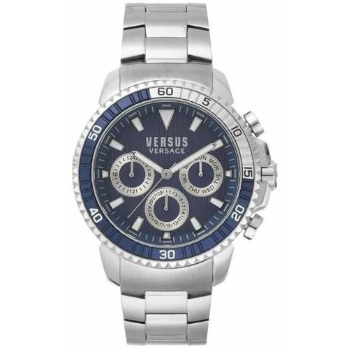 Montre - Versus Versace - Aberdeen Vsplo1621 - Homme - Quartz - Bleu - Acier Inoxydable