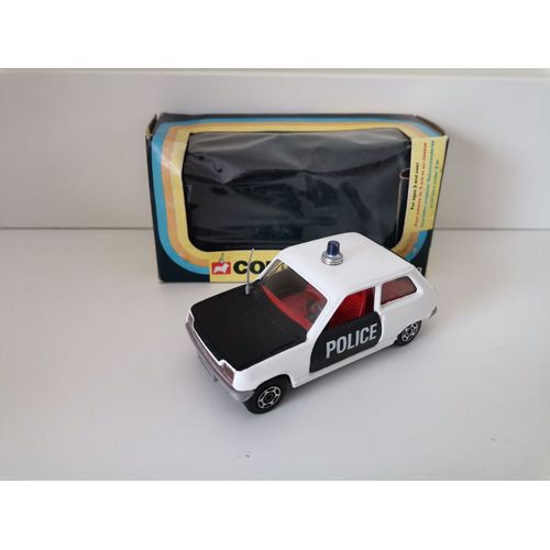 Corgi Toys Renault 5ts Police 1979 Référence No 428 Neuve En Boite-Corgi