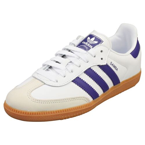 Adidas Samba Og Baskets Blanc Bleu