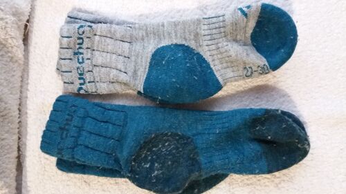 2 Paires De Chaussettes Ski Quechua Taille 27/30