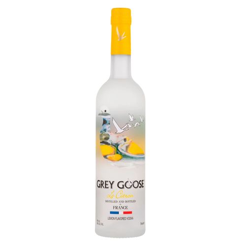 Lot De 6 Vodka Grey Goose Le Citron - 40% - 70 Cl