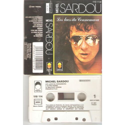 Cassette Audio Michel Sardou :Les Lacs Du Connemara 1981
