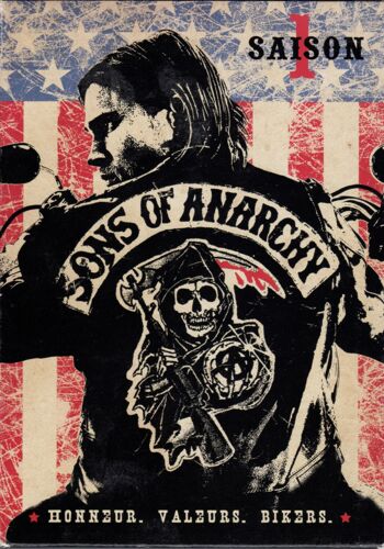 Dvd 4xdiscs (Usa) - "Sons Of Anarchy Season One"