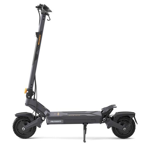 Ausom Dt2 Pro Trottinette Électrique, Moteur 2 X 1 100 W, 52 V 23,4 Ah, Pneus 10 X 3 Pouces, Vitesse Maximale De 68 Km/H, Autonomie Maximale De 115 Km, Suspension À Bras Oscillant
