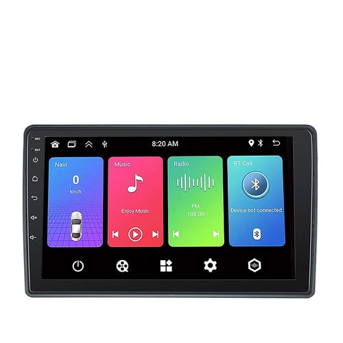 Autoradio Gearelec 9 Pouces Android 12 Pour Audi A4 2002-2008 Avec Carplay Andriod Auto Gps Navigation Bluetooth Wifi Rds 2+32go
