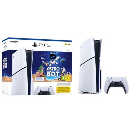 Pack Console Sony Ps5 Édition Standard Modèle Slim + Jeu Astro Bot