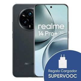 Realme 14 Pro Plus 5G 12GB/512GB Smartphone 6.83" 120Hz 80W Android 15 Gris + Cargador 120W