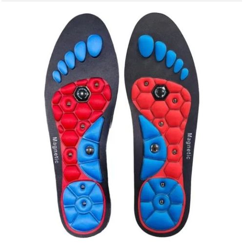 Semelles Akusoli, Semelles D'acupression Akusoli, Semelles D'acupression Magnétiques Akusoli Pour Hommes Et Femmes, S (35-40)