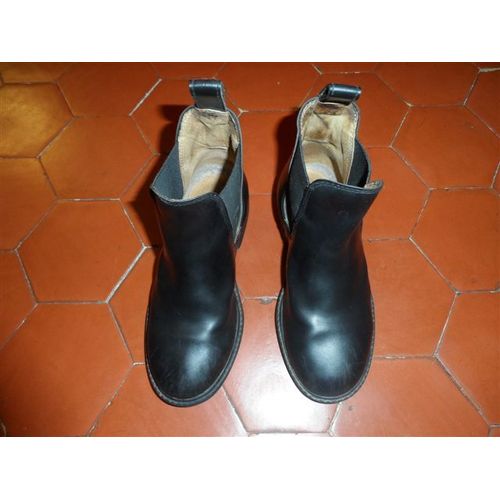 Boots D'équitation Cuir Noir Norton - 29