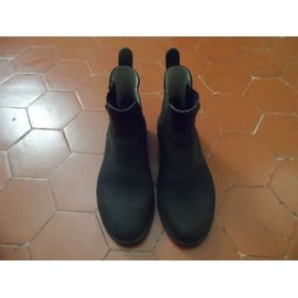 Boots D'équitation Plastique Noir Fouganza - 35