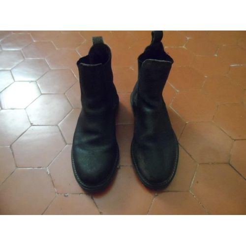 Boots D'équitation Suédine Noir Norton - 36