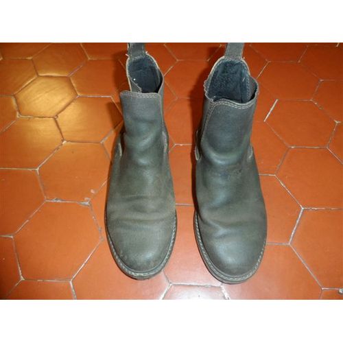 Boots D'équitation Suédine Marron Norton - 35